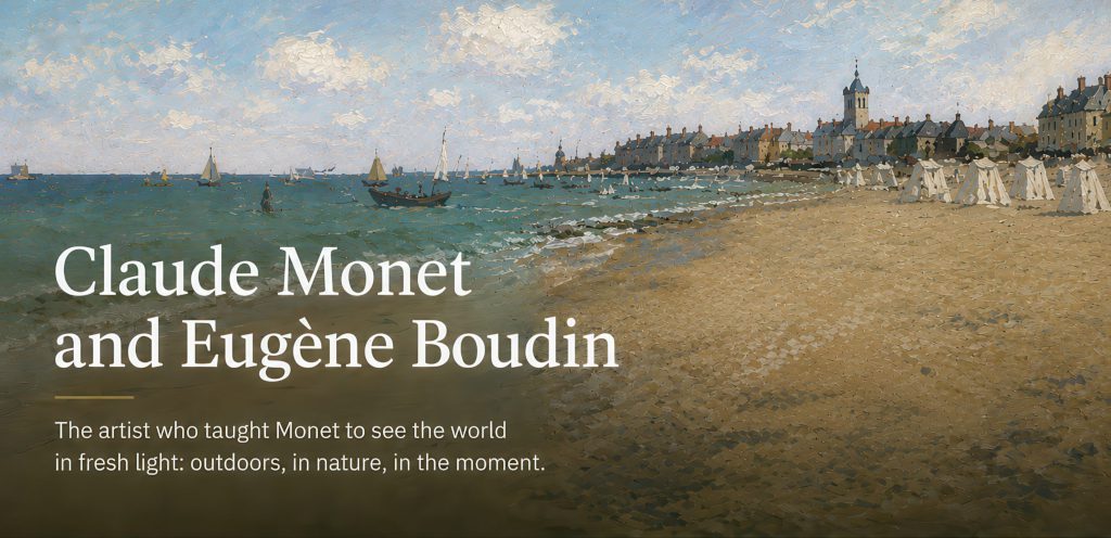 Monet and Boudin